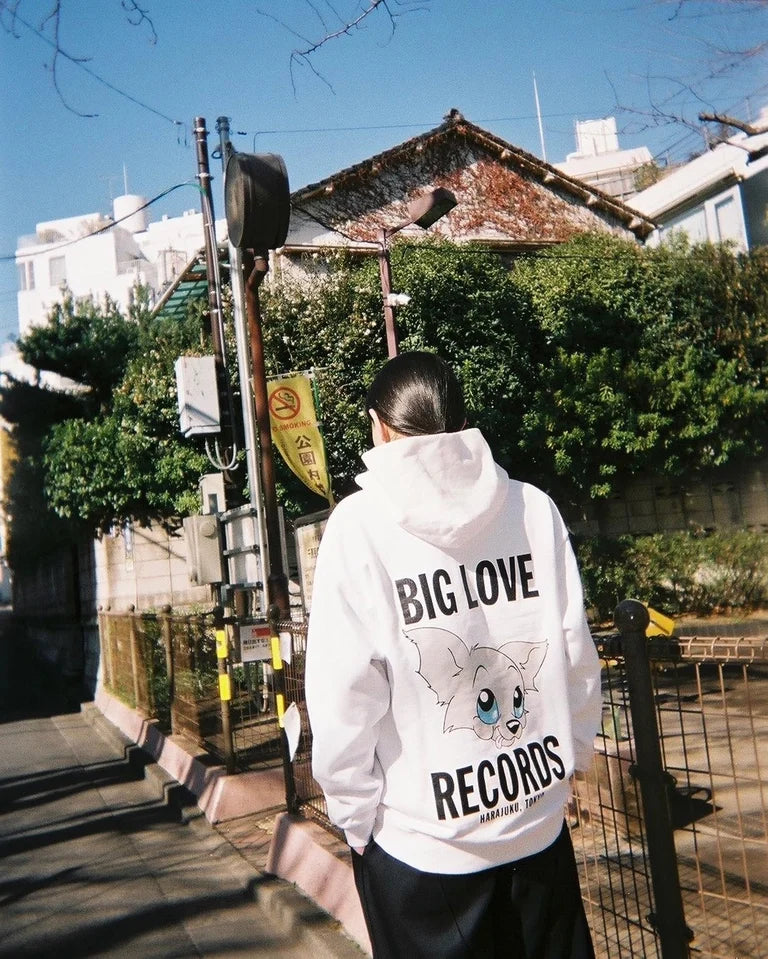 BIG LOVE 'ALEX HOODIE -WHITE-'