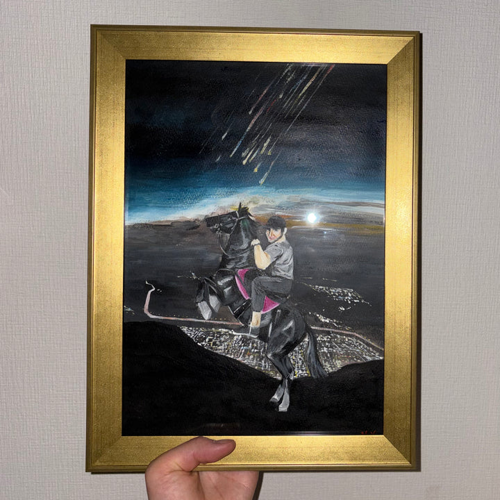 NANA YAMATO 'ISLAM MAKHACHEV ON HORSEBACK'