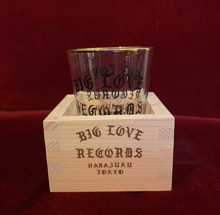 BIG LOVE 'SAKE GLASS + MASU SET'