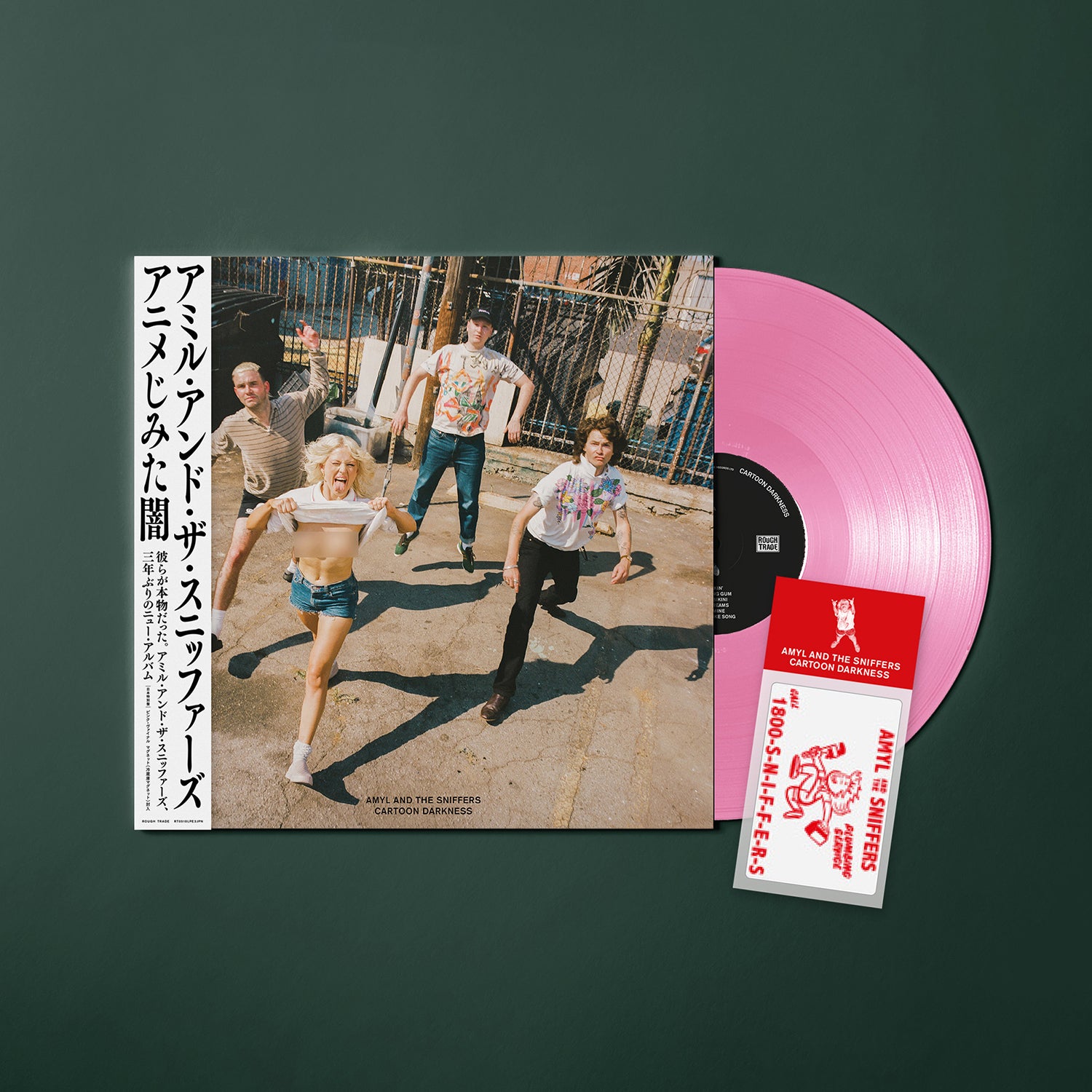 AMYL AND THE SNIFFERS 'CARTOON DARKNESS -JAPAN EDITION-'