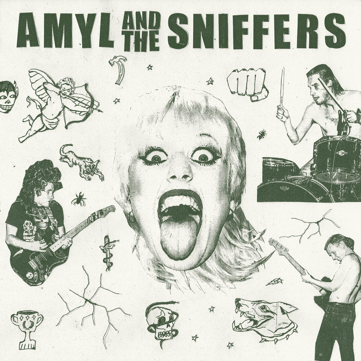 AMYL 和 SNIFFERS 'AMYL 和 SNIFFERS -LTD. 绿色乙烯基 -'