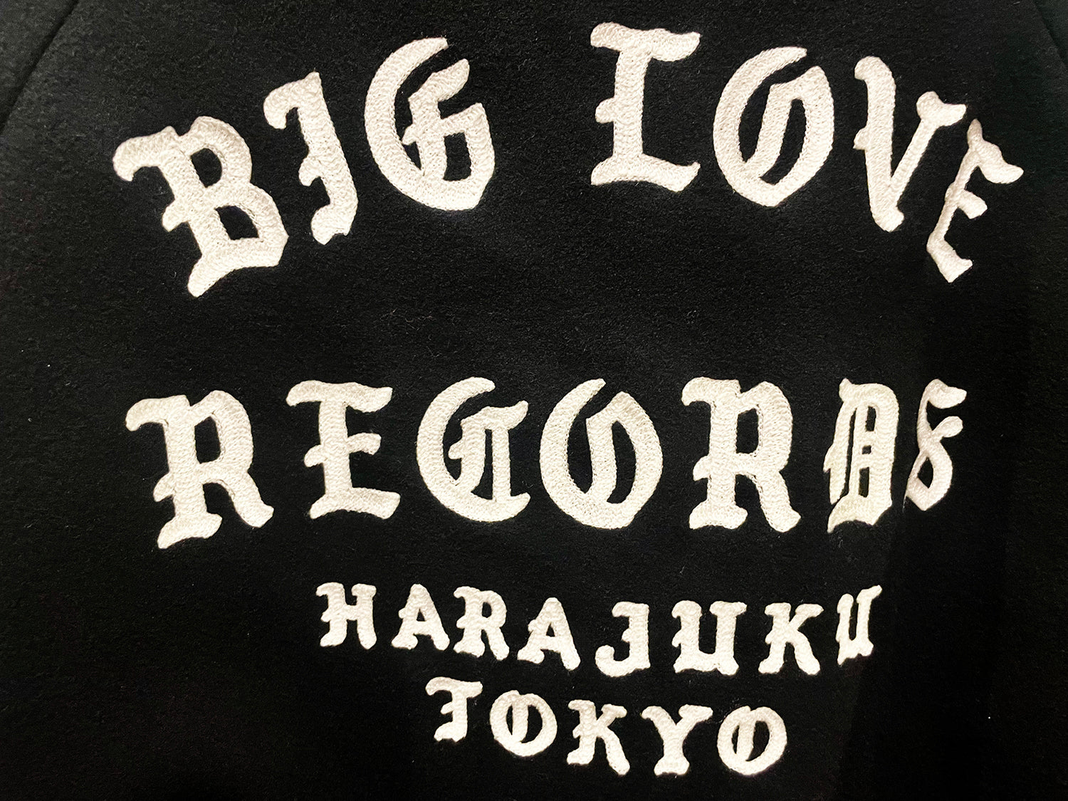 BIG LOVE 'VARSITY JACKET'