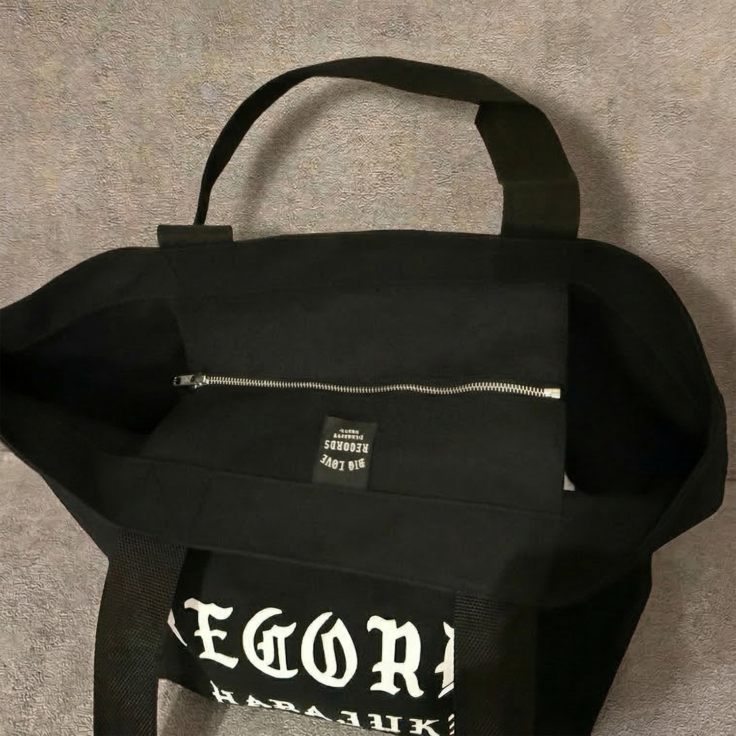 BIG LOVE 'TOTE BAG ORIGINAL -BLACK-' – BIG LOVE RECORDS