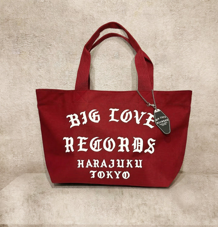BIG LOVE 'TOTE BAG ORIGINAL -BURGUNDY-'
