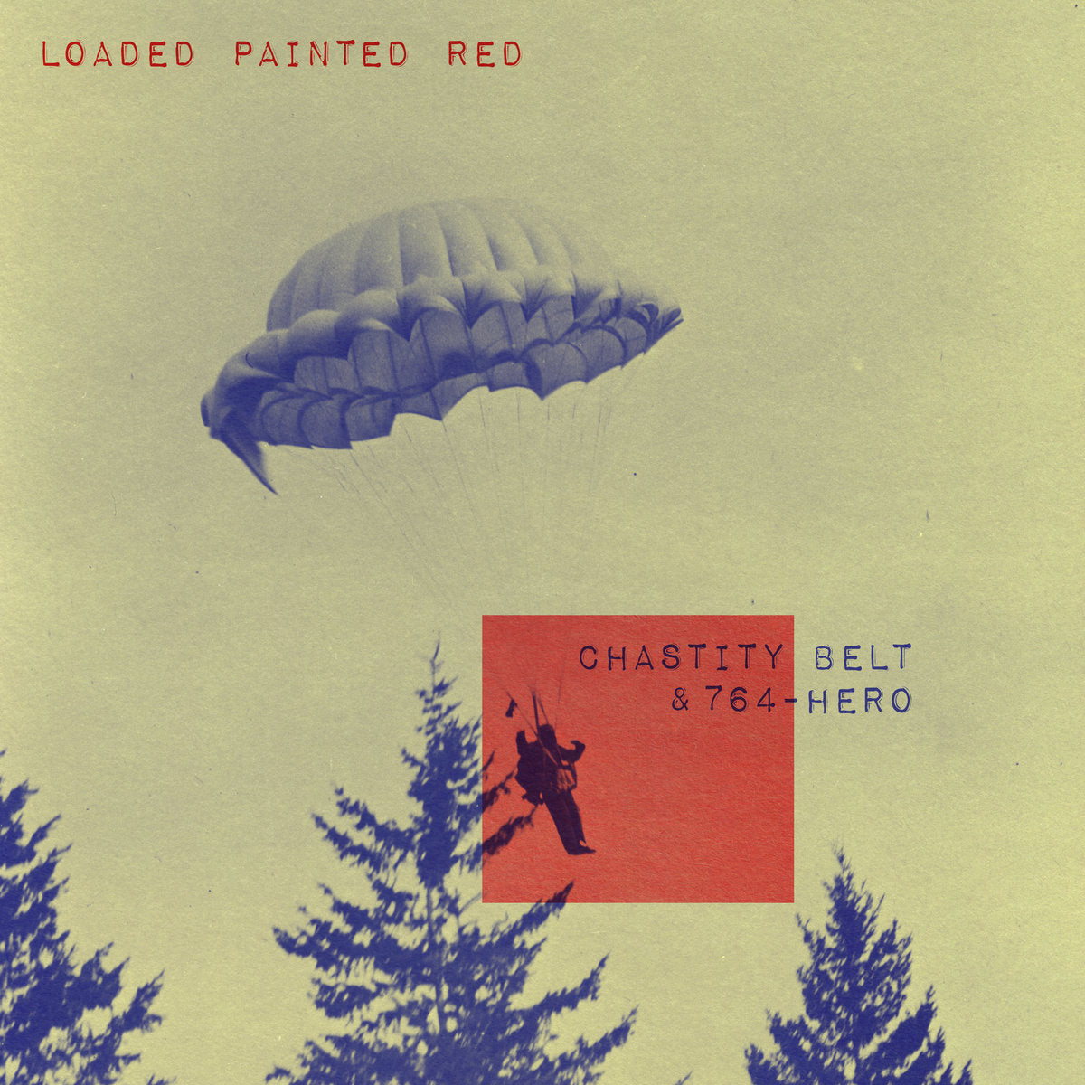 CHASTITY BELT / 764-HERO 'LOADED PAINTED RED'