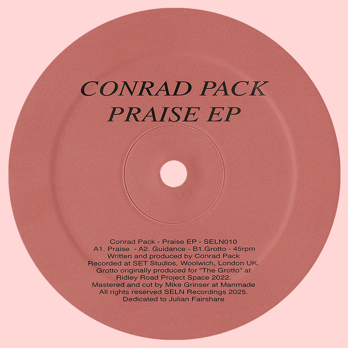 CONRAD PACK 'PRAISE EP'