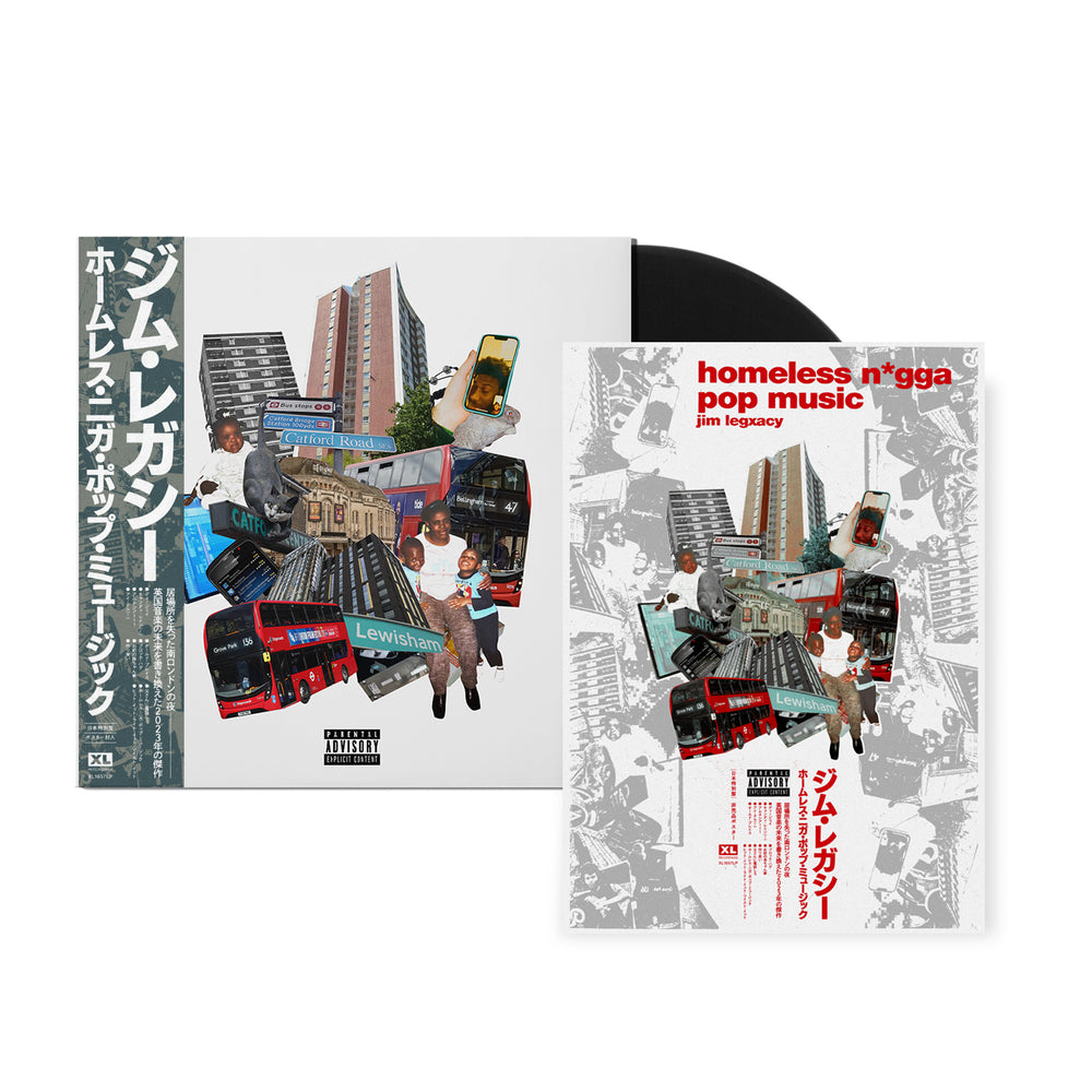 JIM LEGXACY 'HOMELESS N*GGA POP MUSIC -JAPAN EDITION-'
