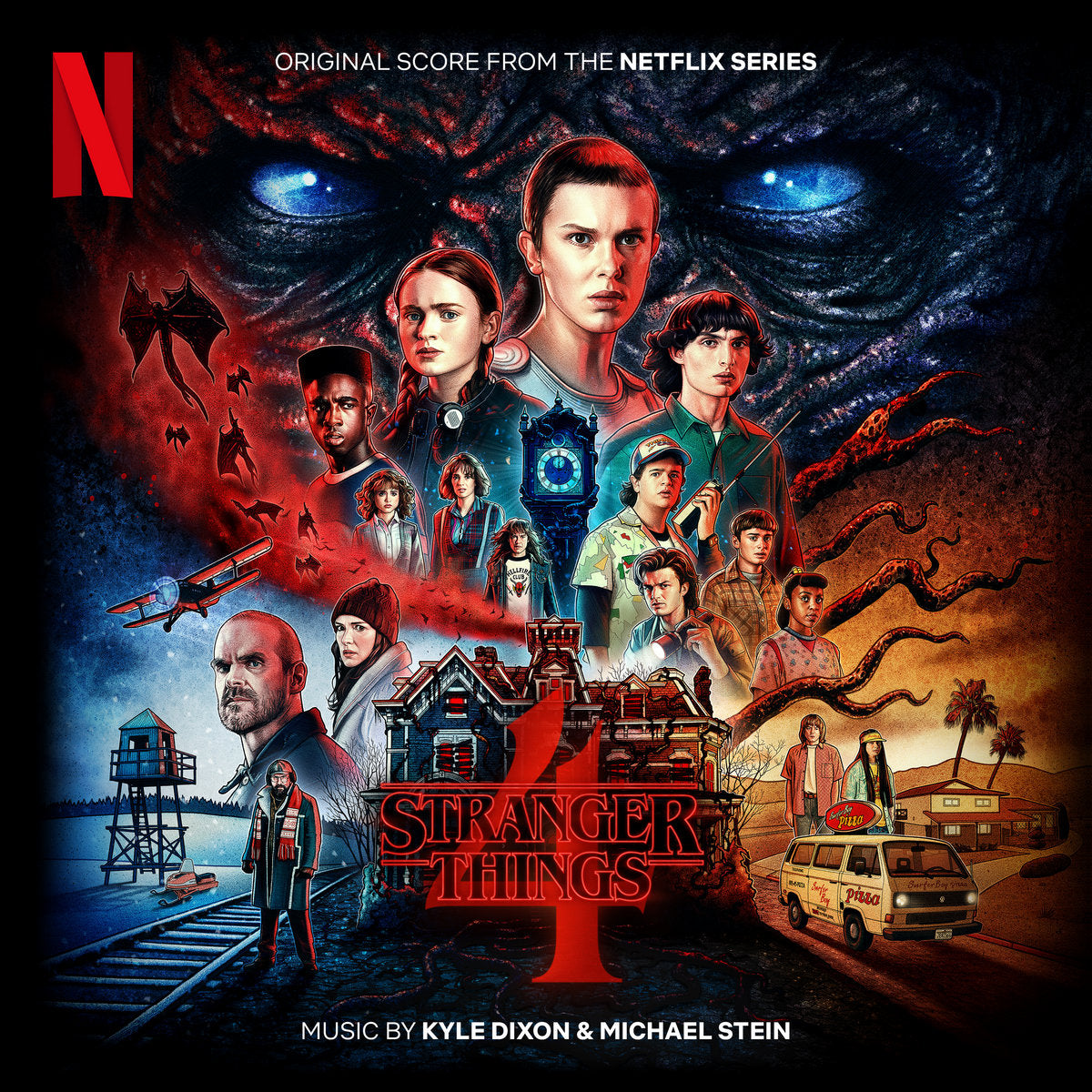 O.S.T. (KYLE DIXON & MICHAEL STEIN) 'STRANGER THINGS 4: VOLUME 1 (ORIGINAL SCORE FROM THE NETFLIX SERIES)'