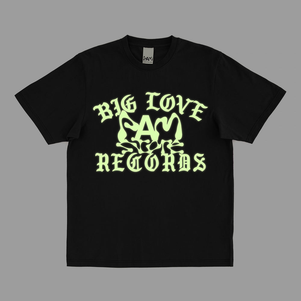 PAM X BIG LOVE RECORDS 'TEE -BLACK-'
