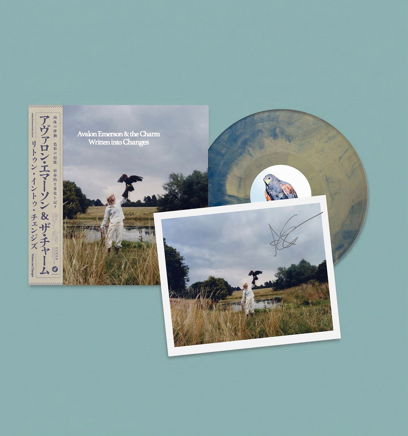 AVALON EMERSON AND THE CHARM 日本限定版ビッグラブ AVALON EMERSON AND THE CHARM 'WRITTEN INTO CHANGES -JAPAN EDITION