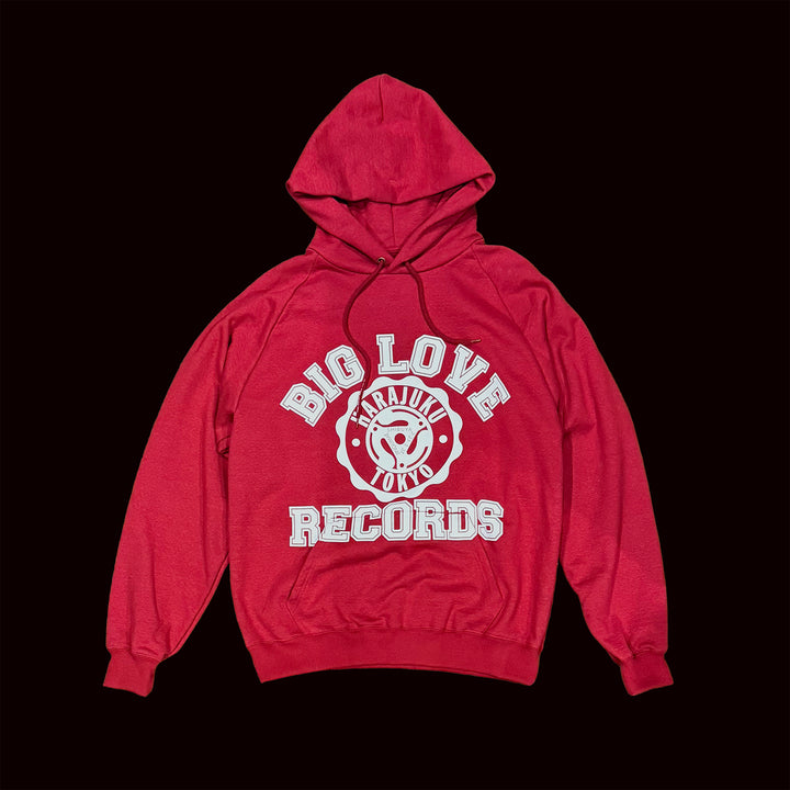 BIG LOVE 'COLLEGE HOODIE -BURGUNDY-'