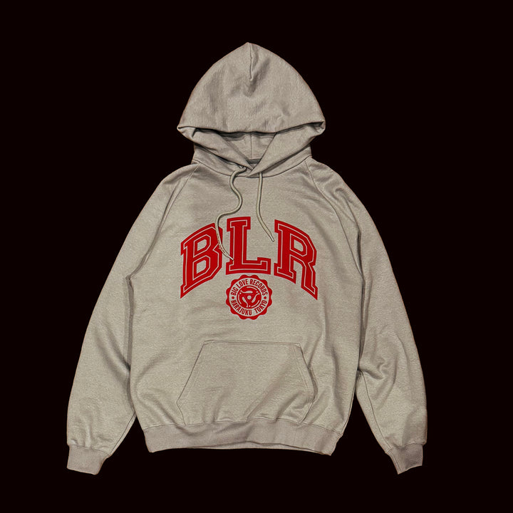 BIG LOVE 'COLLEGE HOODIE -GREY-'